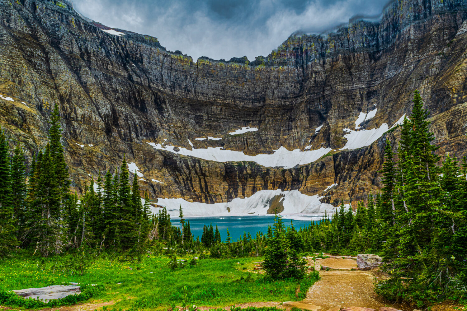 Lakes In Glacier National Park