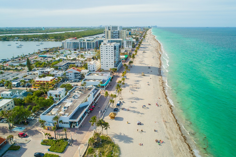 Hollywood Beach Florida USA